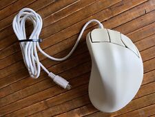 Vintage Beige Colored Wired 3-Button Ball Track Mouse (3030).  Very Rare picture