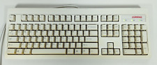 Vintage Compaq Mechanical Keyboard 235212-101 121740-001 RT6656TW Beige PS/2 picture