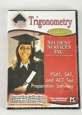 Trigonometry Grades 10-12 PSAT SAT ACT Test Preparation PC Software NEW SEALED picture