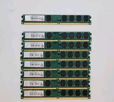 Transcend RAM Lot DDR2 667 DIMM Desktop RAM - 7 - 2GB modules + 1 - 1GB Module picture