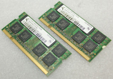 Crucial 2GB (2X1GB) 2Rx8 PC2-5300S DDR2 Laptop Memory Ram HYS64T128021EDL-3S-B2 picture