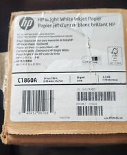 GENUINE OEM HP C1860A Bright White Inkjet Paper 4.7mil 24