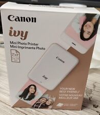 Canon - IVY Mini Photo Printer - Rose Gold White 2