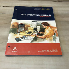 DISK OPERATING SYSTEM II : Original ATARI 400/800 Computer Cartridge Manual picture