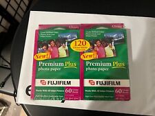 New FUJIFILM Premium Plus Glossy Photo Paper 120 Sheets 4X6