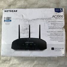 Netgear AC2000 Black Wireless Dual Band Gigabit Smart Wi-Fi Router picture