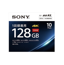 SONY BD-R XL 128GB BDXL HD Printable 10 Packs 2-4x Speed Blu-ray Disc 4K picture