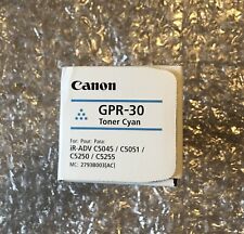 Canon GPR-30 Cyan Toner 2793B003(AC) NEW Genuine Factory Sealed picture