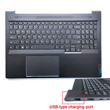 NEW For Lenovo Slim 7 16IAH7 Palmrest Backlit Keyboard Top Cover 5CB1J38238 picture