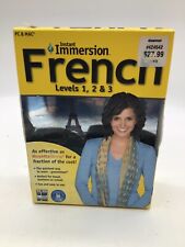 Instant Immersion French Levels 1, 2 & 3 (New in sealed box) picture