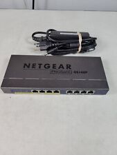 (USED) Netgear ProSafe GS108P 8-Port Gigabit  PoE Ethernet Switch picture