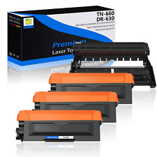 Premium Replacement DR630 Drum TN660 Toner Compatible with Brother High Yield  picture