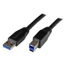 StarTech 5m (15ft) Active USB 3.0 USB-A to USB-B Cable - M/M picture