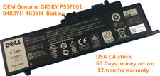 Genuine GK5KY Battery for De ll Inspiron 15 7558 P55F001 7568 04K8YH 4K8YH RHN1C picture
