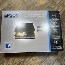 Epson Perfection V39 Color Photo & Document Scanner Black NEW Open Box picture