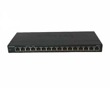 NETGEAR GS316-100NAS 16 Ports Standalone Unmanaged Ethernet Switch Used Black picture