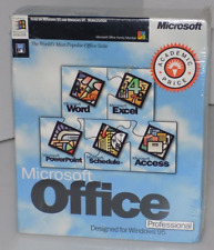 Vintage- Microsoft Office Pro for Windows 95  Word Excel PowerPoint, ACCESS  NOS picture