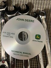 John Deere 4120 4320 4520 4720 With Cab Service Repair Manual CD TM2370 picture