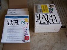 Vintage Microsoft Excel 4.0 on 3.5 HD Disk (New Open Box Sealed Disks)  for PC picture