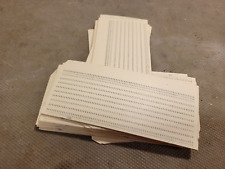 100 Vintage Standard Punch Cards 5081 picture