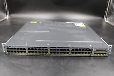 Cisco Catalyst WS-C3750X-48PF-S 48-Port Gigabit Network Switch With 1G Module picture