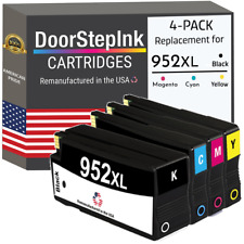 DoorStepInk Remanufactured In The USA For HP 952XL B C M Y 4 PK  picture