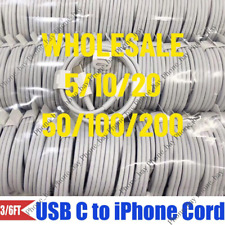 Wholesale USB-C to iPhone Cable PD Fast Charger For iPhone 14 13 12 11 Pro Cord picture