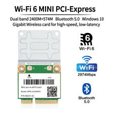 50pcs WiFi 6 Mini PCI-E WiFi Card 3000Mbps Dual Band AX3000H BT5.2 Network Card picture