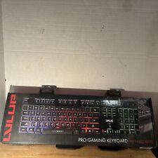 Lvlup Pro Gaming Keyboard w/ LED Keys Black - A Little Dusty In The Box picture