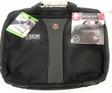 Laptop Briefcase Wenger Legacy 15.6”/16” Double-Gusset Black Brand New picture