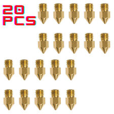 20-Pack MK8 0.4mm Extruder 3D Printer Nozzle For Creality CR10 Ender 3 Ender 5 picture