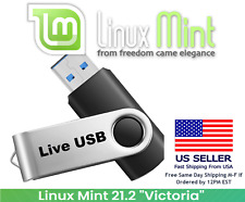 Linux Mint 21.3 Virginia Cinnamon 64Bt 32 Gb USB 3.2 Linux Bootable Live Install picture