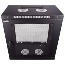NavePoint Wall Mount Rack Enclosure Server Cabinet 16.5 Inch Deep, Switch-Depth picture