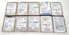 Lot of 10 HGST Samsung Seagate WD Mixed 2.5