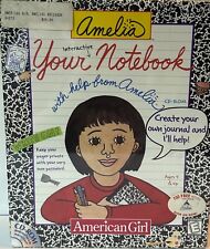 SEALED Vintage 1999 American Girl Amelia Your Notebook CD-ROM PC MAC Software picture