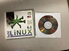 SuSE Linux 6.3 Vintage Operating System 6 Discs Home or Office + Red Hat 6.0 picture