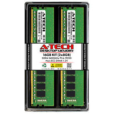 A-Tech 16GB 2x 8GB DDR4 2400 PC4-19200 Desktop 288-Pin DIMM Memory RAM Kit 16G picture
