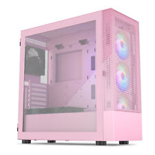 OPEN BOX AL600 MESH Mid-Tower ATX/M-ATX Computer Gaming Case w/ 6x 120mm Fans picture