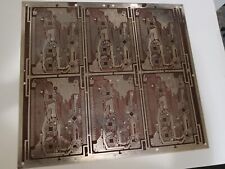 Rare large test patterns  HP CPU Circuit Boards made in USA   Vintage 1986 picture