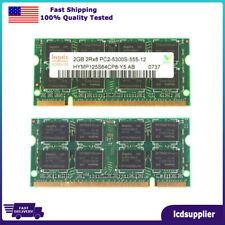 2GB OEM 200pin Laptop Memory Replacement PC5300 DDR2-667 Hynix Sodimm PC2-5300 picture