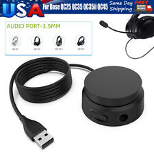 Volume Cycle USB Control Pod Dial Volume Controller For Bose QC35 Headphones BLK picture