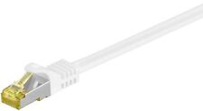 goobay RJ-45 Cat7 10 m 10 m Cat7 S/FTP (S-STP) White Networking Cable Networking picture