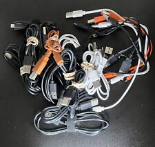 Lot of 26 USB type A to micro USB type B Cables picture