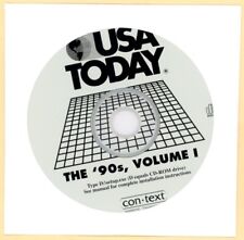 USA Today: The 90's, Volume 1 (1993) - New Multimedia CD-ROM (Disc only)     picture