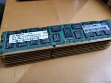 64gb lot 8x 8gb 500205-171 DDR3 1333MHz PC3-10600R 2Rx4 ebj81rf4bcfd elpida dimm picture