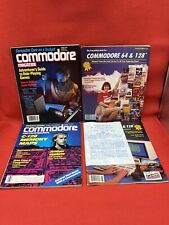 Lot Of 3 Mixed Vintage 1986 Commodore Computer Magazines picture