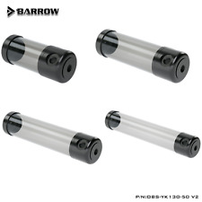 Barrow 50mm x 130mm 180mm 230mm Acrylic Smoke Tube Reservoir for Water Cooling picture