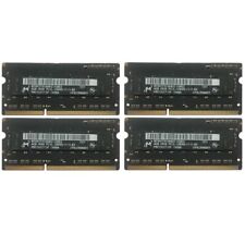 For Micron 4x4GB DDR3L 1600mhz 1RX8 PC3L-12800S 204pin Memory RAM SODIMM Laptop- picture