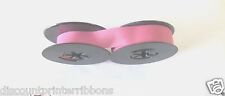 Smith Corona Super Sterling Solid Pink Typewriter Ribbon +  picture