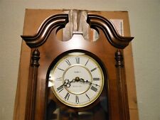 RARE UNISYS 25 Year Anniversary Gift NIB Howard Miller Danwood Wood Clock picture